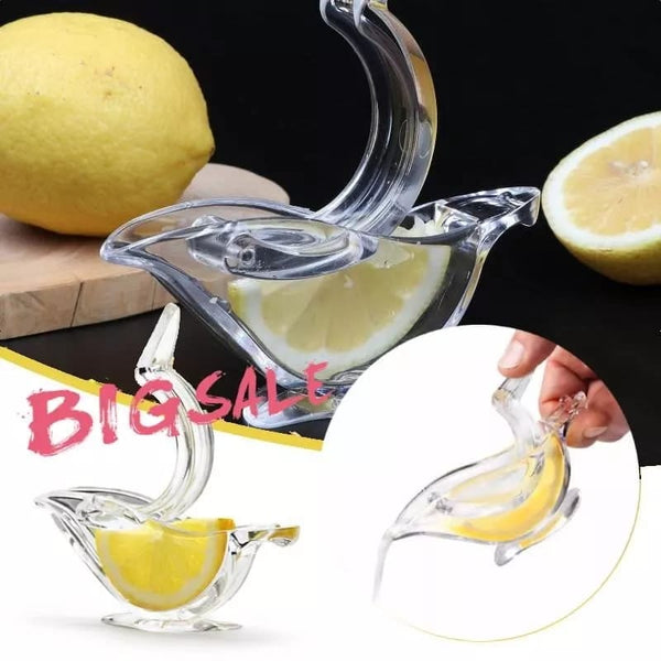 Bird Acrylic Manual Lemon Slicer Squeezer
