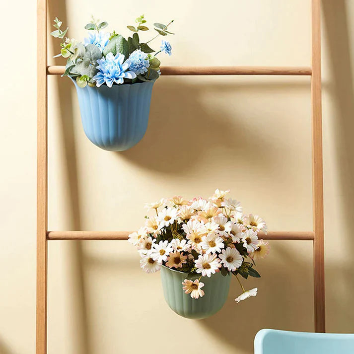 Flowers Shape Hanging Trash Can