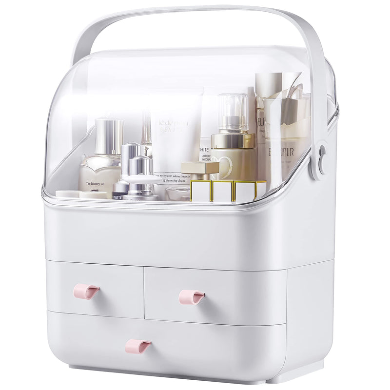 Multi-Functional Drawer Type Women's Cosmetics Storage Box