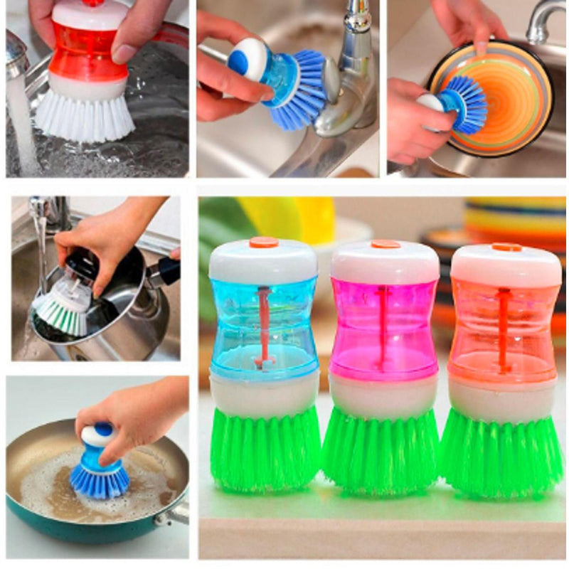 Soap Liquid Dishwashing Brush