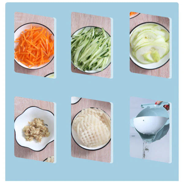 9 in 1 Multi-function Vegetable Slicer Set