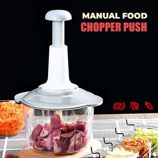 Manual Food Chopper Hand Press