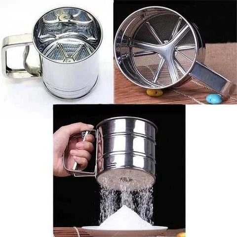 Stainless Steel Flour Sieve Cup